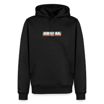 Odense Denmark Dänemark Dänische Stolzer Däne - Männer Premium Bio Hoodie - Schwarz - Vorne - Nico (187cm)