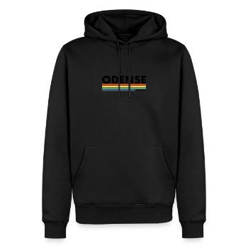Odense Denmark Dänemark Dänische Stolzer Däne - Männer Premium Bio Hoodie - Schwarz - Vorne - Nico (187cm)