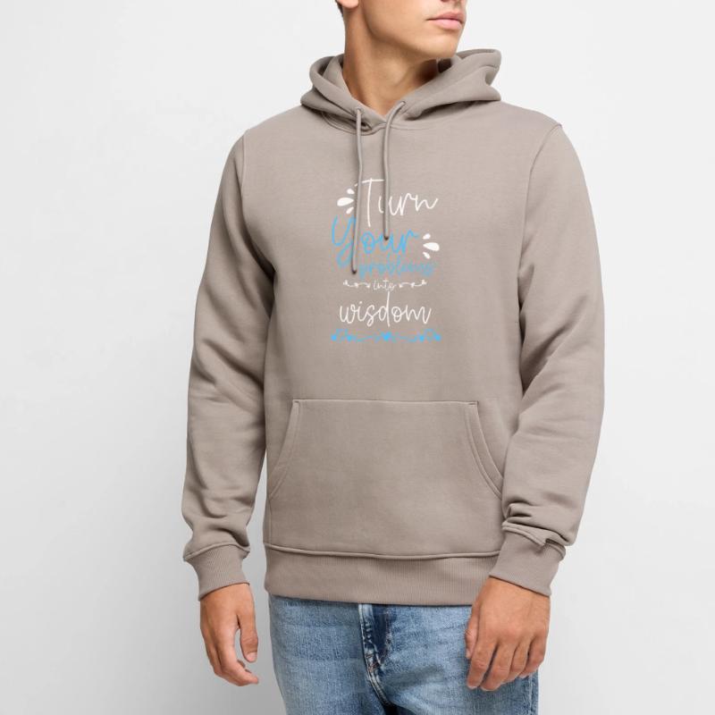 Problème Fun No problem Devise Sweat à capuche Premium bio Homme