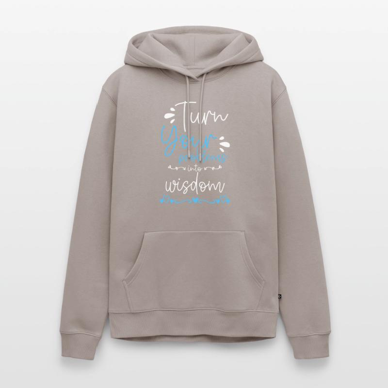 Problème Fun No problem Devise Sweat à capuche Premium bio Homme