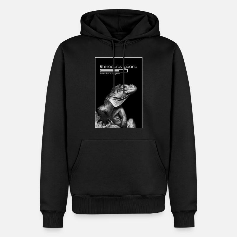 Extinction in progress - Men’s Premium Organic Hoodie - black