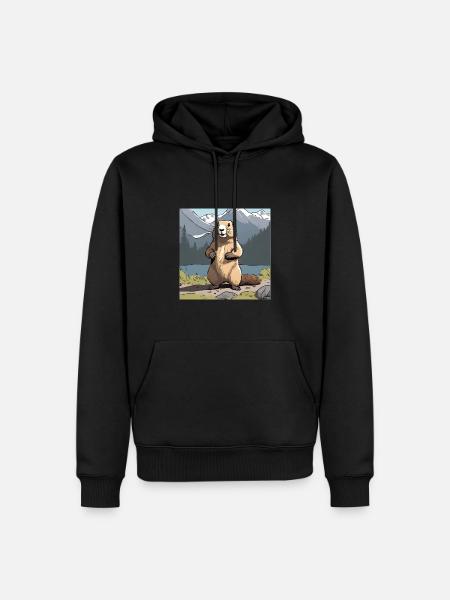 Marmot - Men’s Premium Organic Hoodie - black