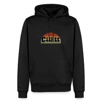Chess Gift Chess Player Queen's Gambit - Men’s Premium Organic Hoodie - black - Front - Nico (187cm)