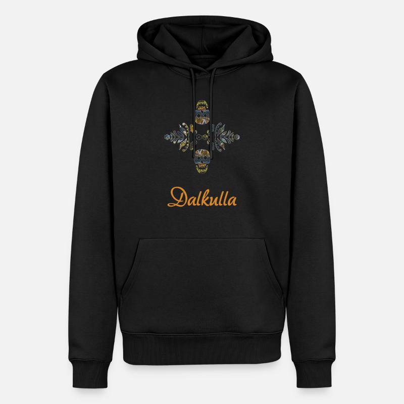 Dalkulla | - Sweat à capuche Premium bio Homme - noir