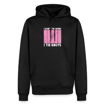Artistes martiaux amusants pour un athlète fan de - Sweat à capuche Premium bio Homme - noir - Devant - Nico (187cm)