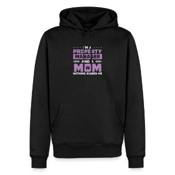 Lustiger Immobilien-Humor für eine - Männer Premium Bio Hoodie - Schwarz - Vorne - Nico (187cm)