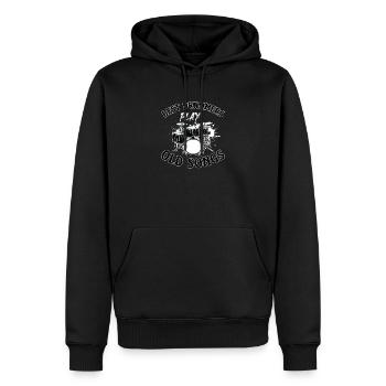 Best Drummers Rurations de tambour drôles pour - Sweat à capuche Premium bio Homme - noir - Devant - Nico (187cm)