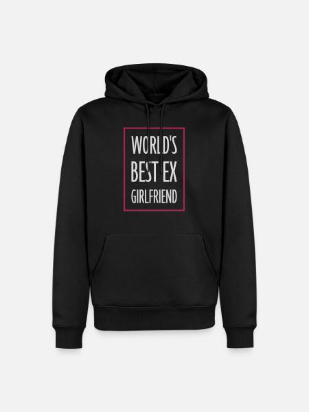 World's Best Ex Girlfriend - Men’s Premium Organic Hoodie - black