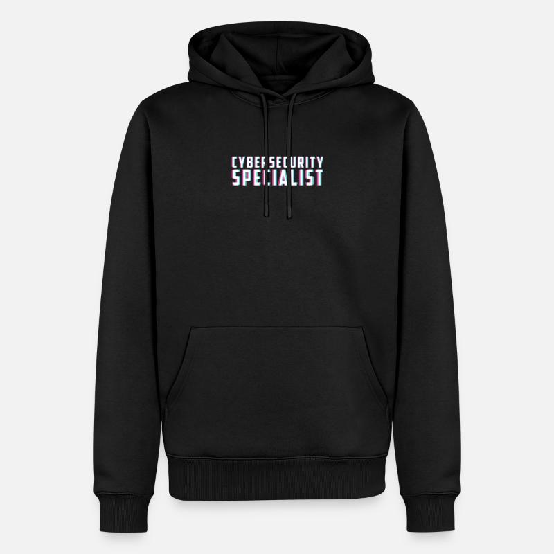 Tolle Cybersecurity Codierungskunst für einen - Männer Premium Bio Hoodie - Schwarz