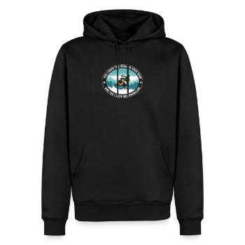 Ja I hope The Summer Ends Soon Lustiges - Männer Premium Bio Hoodie - Schwarz - Vorne - Nico (187cm)