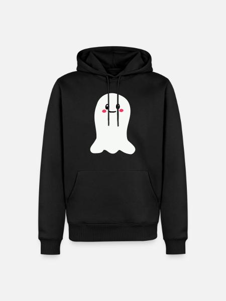 Fantôme - Sweat à capuche Premium bio Homme - noir
