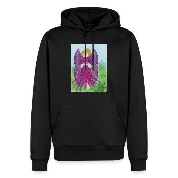 Zauberhafte Fee - Männer Premium Bio Hoodie - Schwarz - Vorne - Nico (187cm)