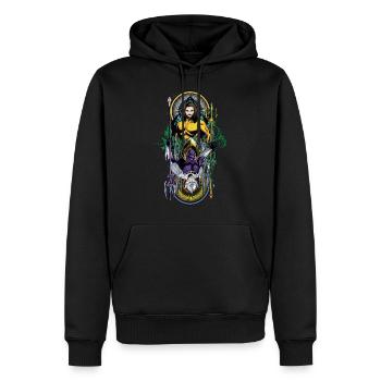 Aquaman Film Aquaman vs. Ocean Master - Männer Premium Bio Hoodie - Schwarz - Vorne - Nico (187cm)