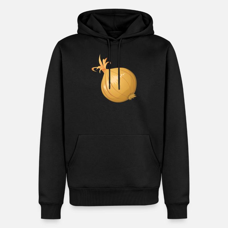 Oignon Sharp Tears - Sweat à capuche Premium bio Homme - noir