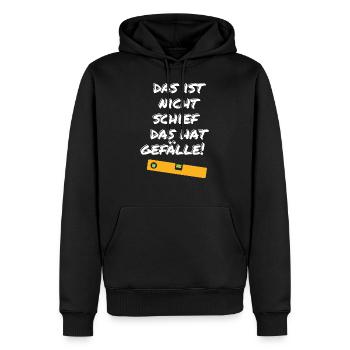 Handwerker Hobby Mann Heimwerker Geschenk Ehemann - Männer Premium Bio Hoodie - Schwarz - Vorne - Nico (187cm)