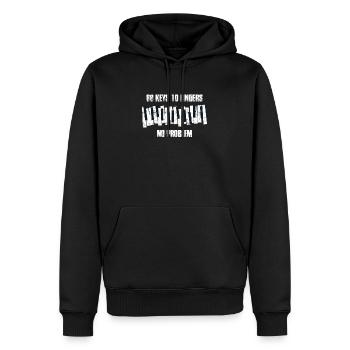 Klavier Klavierspieler Pianist Musik Geschenk - Männer Premium Bio Hoodie - Schwarz - Vorne - Nico (187cm)