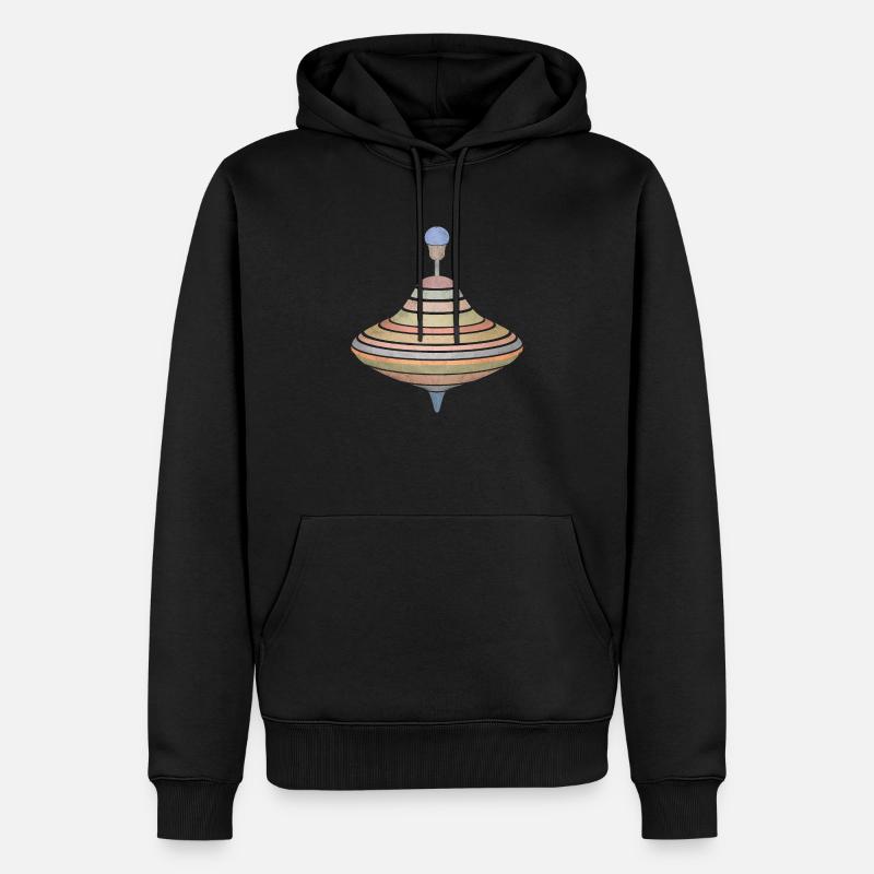Jupiter - Sweat à capuche Premium bio Homme - noir