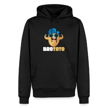 Brotato Vegetable Potato - Männer Premium Bio Hoodie - Schwarz - Vorne - Nico (187cm)
