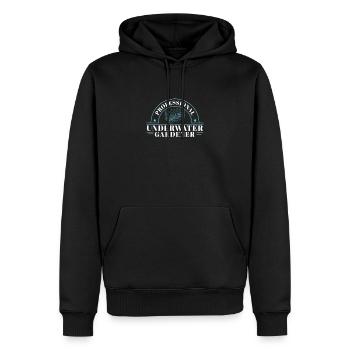 Funny professional underwater gardener for - Men’s Premium Organic Hoodie - black - Front - Nico (187cm)