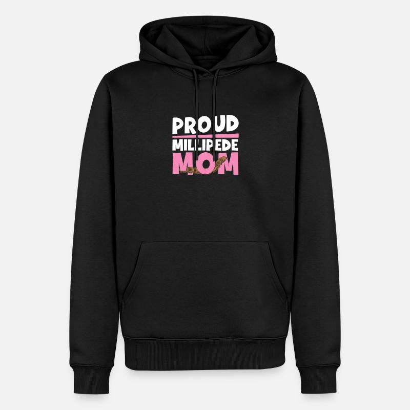 Fantastische Tausendfüßlermutter für einen - Männer Premium Bio Hoodie - Schwarz