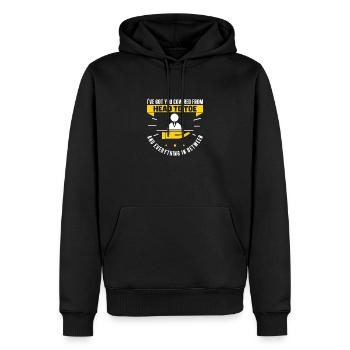 Versicherungsagent I've Got You Protected Funny - Männer Premium Bio Hoodie - Schwarz - Vorne - Nico (187cm)