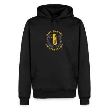 Euphonium Master Of The Counter Melody Lustiger - Männer Premium Bio Hoodie - Schwarz - Vorne - Nico (187cm)