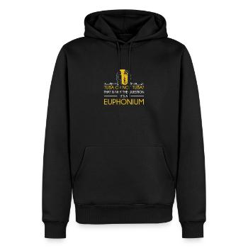 Euphoniumspieler Tuba Or Not Tuba Lustiger - Männer Premium Bio Hoodie - Schwarz - Vorne - Nico (187cm)