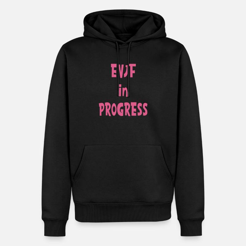 EVJF in progress - Sweat à capuche Premium bio Homme - noir