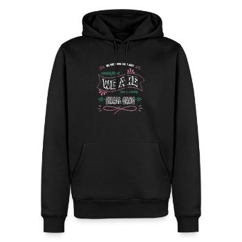Hiking Boy Scouts Funny America Birthday Van Life - Men’s Premium Organic Hoodie - black - Front - Nico (187cm)