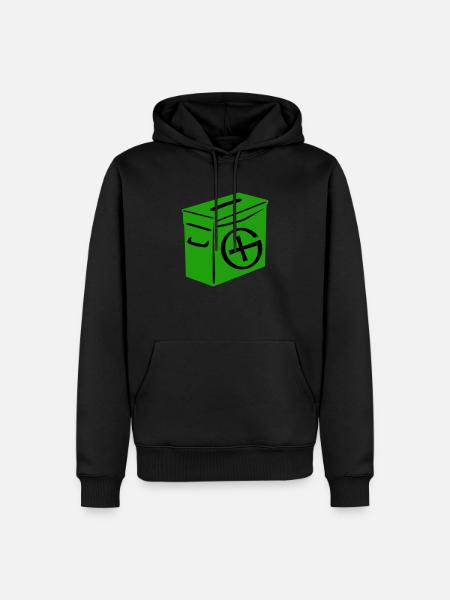 Geocaching: Ammo Can - Men’s Premium Organic Hoodie - black