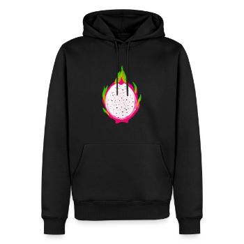Drachenfrucht Kostüm Obst Frucht Drachen-Früchte - Männer Premium Bio Hoodie - Schwarz - Vorne - Nico (187cm)