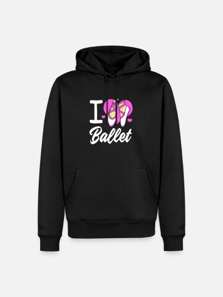 Ballet Ballet Dancer - Men’s Premium Organic Hoodie - black
