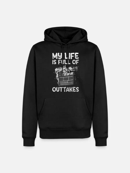 Actor, Acting, Directing - Men’s Premium Organic Hoodie - black