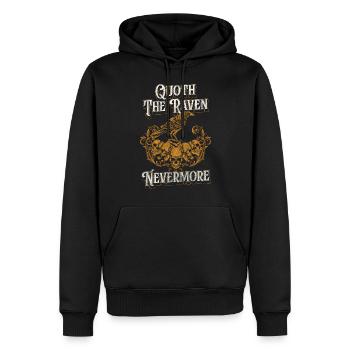 Mythologie Schwarze Magie Seele Episch - Männer Premium Bio Hoodie - Schwarz - Vorne - Nico (187cm)