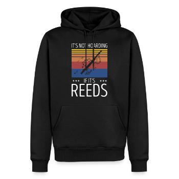 Fagottrohr für Fagottist und Fagottorchester - Männer Premium Bio Hoodie - Schwarz - Vorne - Nico (187cm)