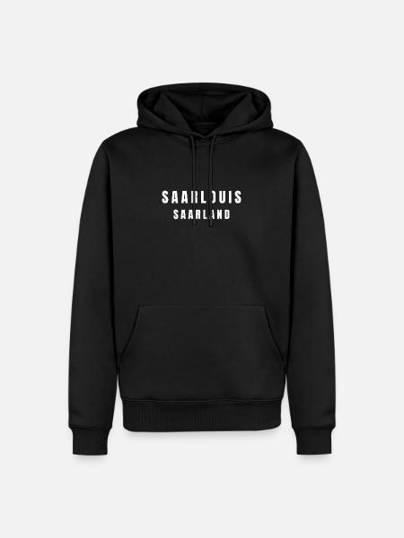 Sarrelouis Sarre - Sweat à capuche Premium bio Homme - noir