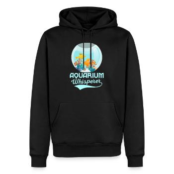Aquarium Whisperer Fish Keeping Aquarium Owner - Männer Premium Bio Hoodie - Schwarz - Vorne - Nico (187cm)