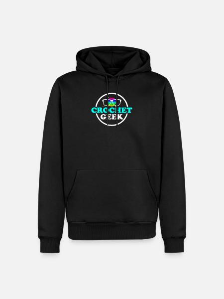 Crochet Gift - Men’s Premium Organic Hoodie - black