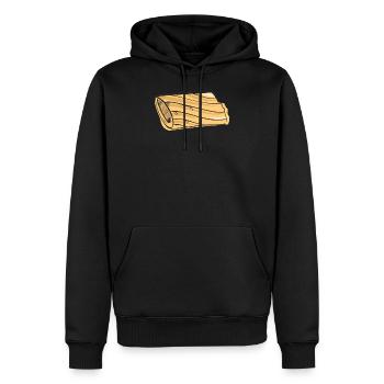 Pasta Nudeln Italienisch Teigware - Männer Premium Bio Hoodie - Schwarz - Vorne - Nico (187cm)