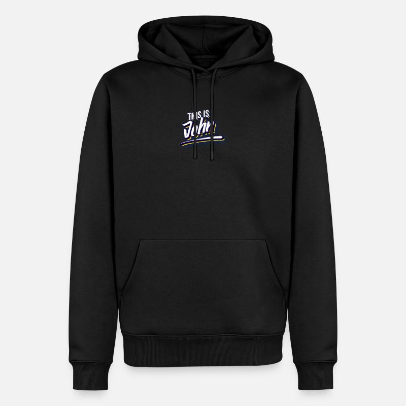 C'est John - Sweat à capuche Premium bio Homme - undefined