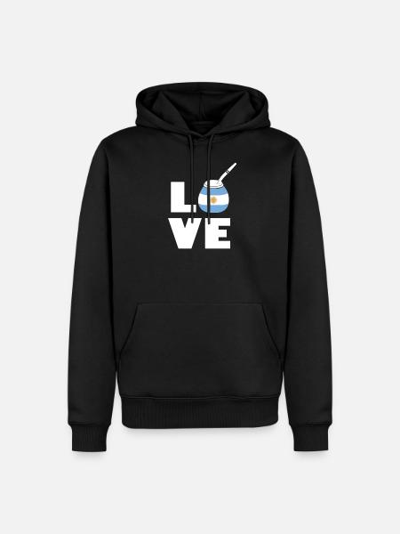 Mate Argentina - Men’s Premium Organic Hoodie - black