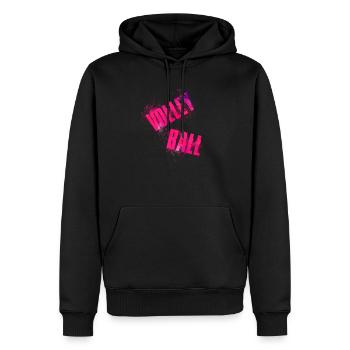 Volley Ball - Männer Premium Bio Hoodie - Schwarz - Vorne - Nico (187cm)