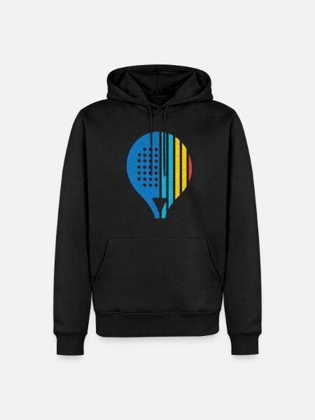 Padel Padel player Padeltennis Padelschläger - Men’s Premium Organic Hoodie - black