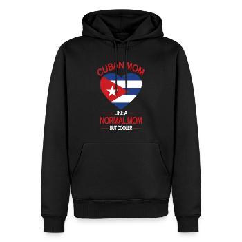 Kuba Flagge - Männer Premium Bio Hoodie - Schwarz - Vorne - Nico (187cm)