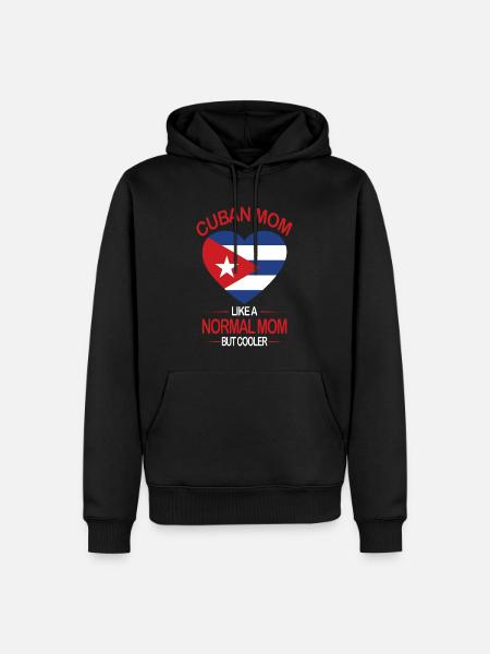 Kuba Flagge - Männer Premium Bio Hoodie - Schwarz