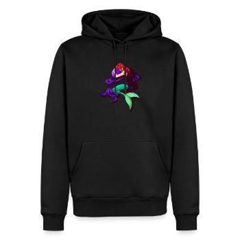 The Dream of the Fisherman's Wife - Sweat à capuche Premium bio Homme - noir - Devant - Nico (187cm)