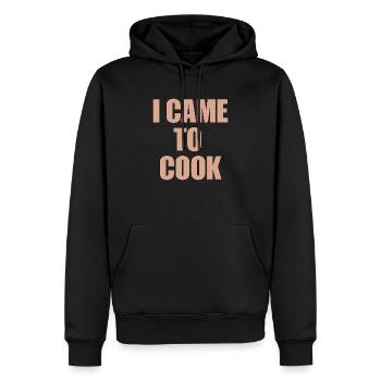 i came to cook lusitges Design für Kochfans - Männer Premium Bio Hoodie - Schwarz - Vorne - Nico (187cm)