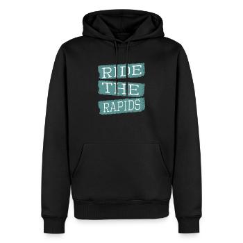 Activités exaltantes Idée cadeau d’anniversaire Humour - Sweat à capuche Premium bio Homme - noir - Devant - Nico (187cm)
