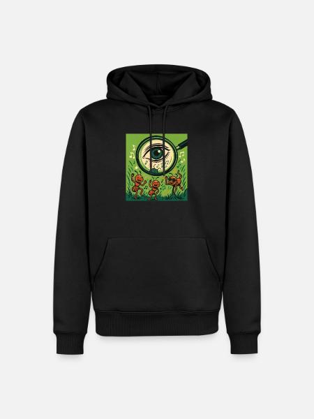 Rave Ants - Men’s Premium Organic Hoodie - black