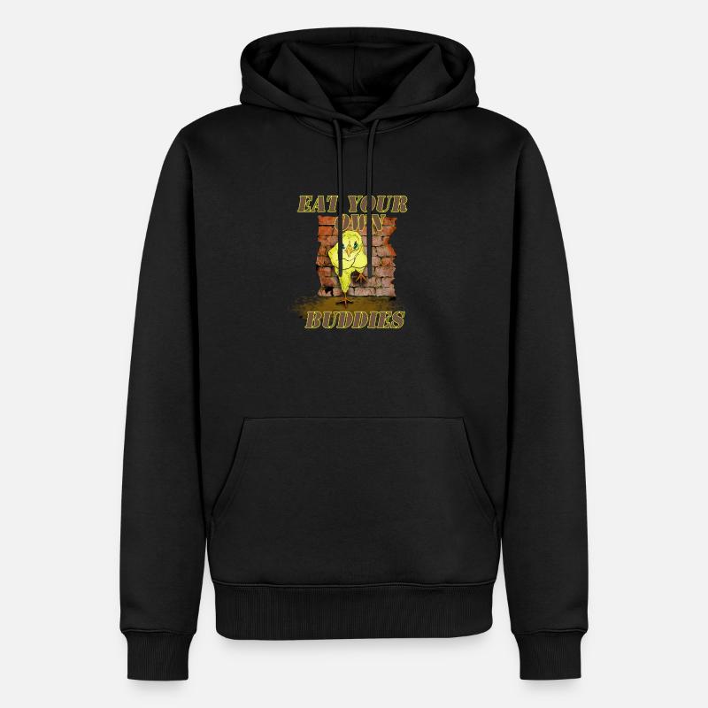 Evil Chick - Männer Premium Bio Hoodie - Schwarz